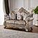 Isabella Gold Loveseat by Galaxy Furniture