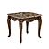 Lotus Brown End Table by Galaxy Furniture