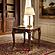 Lotus Brown End Table by Galaxy Furniture