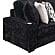 Magnum Black Sectional Sofa by Galaxy Furniture