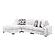 Magnum Cream Sectional Sofa by Galaxy Furniture