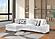 Magnum Cream Sectional Sofa by Galaxy Furniture