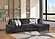 Magnum Gray Sectional Sofa by Galaxy Furniture
