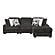Magnum Gray Sectional Sofa by Galaxy Furniture
