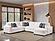 Maxwell Cream Sectional Sofa by Galaxy Furniture