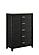 Opel Black Bedroom Set by Galaxy Furniture