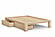 Kanso Tatami Bed Frame - Chemical Free Hand-Rubbed Oil Finish by Comfort Pure