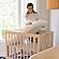 Lullaby Earth Breathe-Safe Mini Crib Mattress - White by Naturepedic