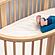 Breathable Organic Oval Crib Mattress by Naturepedic