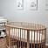 Breathable Organic Oval Crib Mattress by Naturepedic