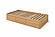 Captains Bed with Single Layer Drawers - Twin XL Size - Eco-Friendly Solid Oak Wood by Comfort Pure