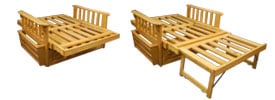 Futon Frame Bed Position